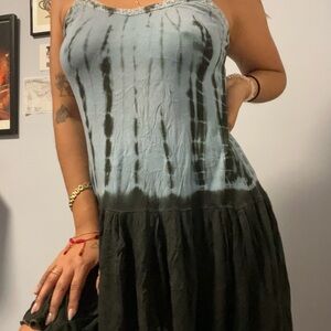 Stylish Tie-Dye Dress